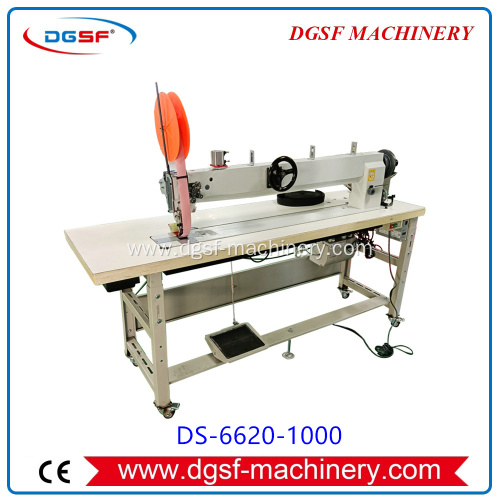  Long Arm Double Needle Lockstitch Walking Foot Industrial Sewing Machine 6620-1000